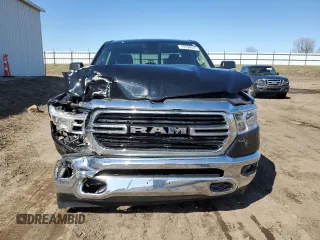 2020 Ram 1500 Big Horn with VIN 1C6SRFBT0LN200531, listed as a Copart auction lot 49794645 with 57,695 mi miles and Salvage Title. Bid and sale history available at carsss.com. Image 5.