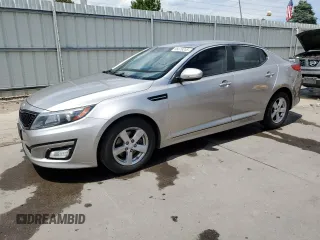 2014 Kia Optima LX z VIN KNAGM4A79E5470153, wystawiony jako Copart lot #58316245 z przebiegiem 85 904 mil mil oraz Czysty tytuł • Clean title. Historia ofert i sprzedaży dostępna na DreamBid. Obrazek 1.