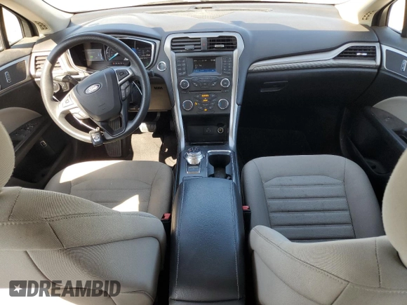 2018 Ford Fusion Hybrid S with VIN 3FA6P0UU7JR122848, listed as a Copart auction lot 46677155 with 75,932 mi miles and Salvage Title. Bid and sale history available at carsss.com. Image 8.