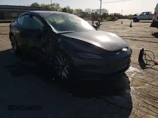 2024 Tesla Model 3 Long Range with VIN 5YJ3E1EB5RF788173, listed as a Copart auction lot 52053955 with 11,863 mi miles and Salvage Title. Bid and sale history available at DreamBid. Image 13.
