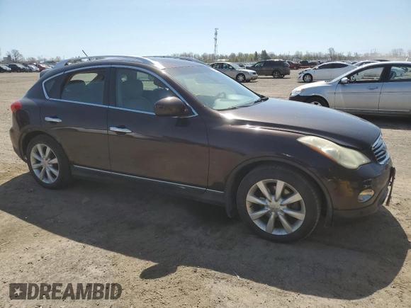 2008 Infiniti EX Journey with VIN JNKAJ09F78M361995, listed as a Copart auction lot 54568975 with 293,688 mi miles and Clean Title. Bid and sale history available at DreamBid. Image 4.