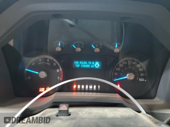 2015 Ford Super Duty F-250 SRW XL with VIN 1FTBF2A65FEA09262, listed as a Copart auction lot 77424984 with 316,455 mi miles and Clean Title. Bid and sale history available at carsss.com. Image 9.