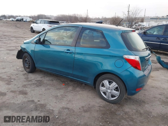 2013 Toyota Yaris L with VIN JTDJTUD38DD553999, listed as a IAAI auction lot 41642903 with 75,795 mi miles. Bid and sale history available at carsss.com. Image 3.