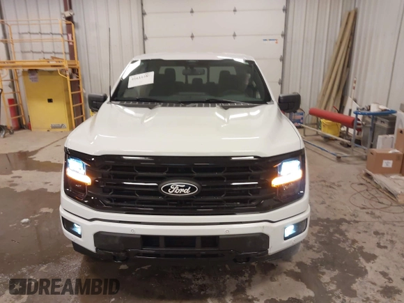 2024 Ford F-150 XLT with VIN 1FTFW3LDXRFB77996, listed as a IAAI auction lot 41611289 with 4,025 mi miles. Bid and sale history available at carsss.com. Image 12.