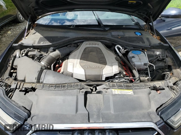 2018 Audi A6 Prestige with VIN WAUH3AFC2JN002285, listed as a Copart auction lot 58360955 with 101,187 mi miles and Salvage title. Bid and sale history available at DreamBid. Image 11.
