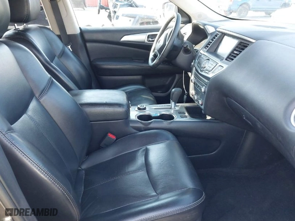 2017 Nissan Pathfinder SL with VIN 5N1DR2MM4HC622705, listed as a IAAI auction lot 41419090 with 218,879 mi miles. Bid and sale history available at carsss.com. Image 5.