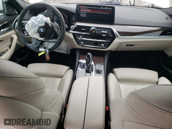 2022 BMW 5 Series 530i xDrive with VIN WBA13BJ07NCH68277, listed as a Copart auction lot 44172635 with 38,282 mi miles and Salvage Title. Bid and sale history available at carsss.com. Image 8.