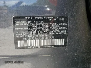 2021 Subaru Forester с VIN JF2SKADC7MH445888, выставлен на аукционе Copart как лот 58088675 с пробегом 73 764 миль миль и Чистый • Clean title. История ставок и продаж доступна на DreamBid. Изображение 13.