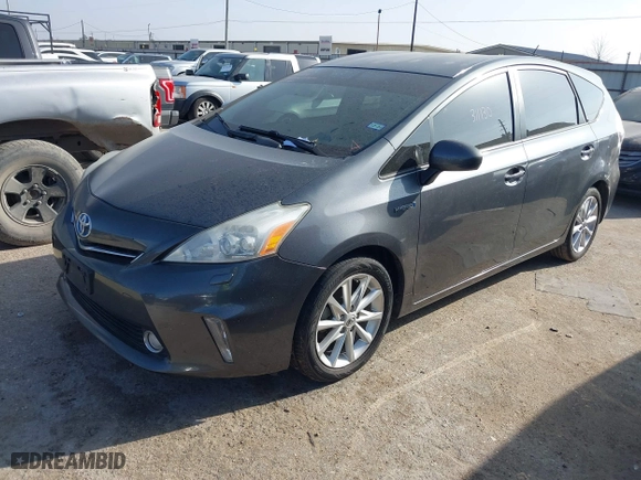 2014 Toyota Prius v Two with VIN JTDZN3EU5E3311130, listed as a IAAI auction lot 41781548 with 63,889 mi miles. Bid and sale history available at carsss.com. Image 18.