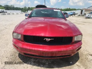 2005 Ford Mustang Deluxe with VIN 1ZVFT84N455187062, listed as a Copart auction lot 61953205 with 112,238 mi miles and Non repairable. Bid and sale history available at DreamBid. Image 5.