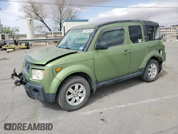 2006 Honda Element EX-P with VIN 5J6YH28766L025530, listed as a Copart auction lot 51816155 with 240,626 mi miles and Salvage Title. Bid and sale history available at DreamBid. Image 1.