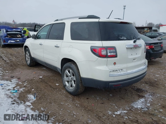 2015 GMC Acadia SLE with VIN 1GKKVPKD9FJ264408, listed as a IAAI auction lot 41612484 with 150,003 mi miles. Bid and sale history available at carsss.com. Image 3.