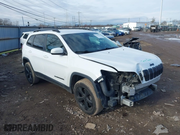 2020 Jeep Cherokee Altitude with VIN 1C4PJMLX0LD501883, listed as a IAAI auction lot 41141170 with 134,071 mi miles. Bid and sale history available at carsss.com. Image 1.