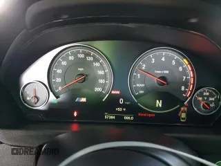 2015 BMW M4 with VIN WBS3R9C54FK335119, listed as a Copart auction lot 42120434 with 57,384 mi miles. Bid and sale history available at carsss.com. Image 9.