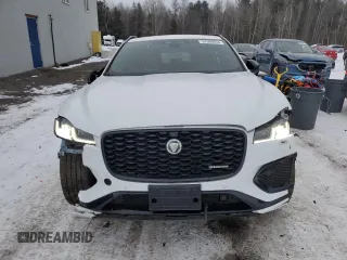 2025 Jaguar F-Pace R-Dynamic S with VIN SADCT2FU4SA748861, listed as a Copart auction lot 87000834 with 9,494 mi miles and Clean Title. Bid and sale history available at DreamBid. Image 5.