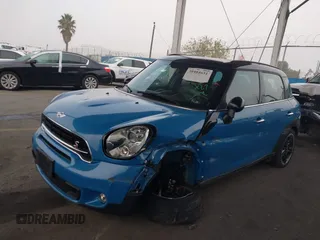 2016 MINI Countryman S with VIN WMWZC3C55GWT09717, listed as a IAAI auction lot 38404631 with 46,016 mi miles and . Bid and sale history available at DreamBid. Image 2.