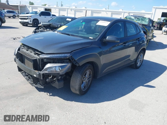 2022 Hyundai Kona Preferred with VIN KM8K22AB4NU763892, listed as a IAAI auction lot 41840434 with 62,197 mi miles and . Bid and sale history available at carsss.com. Image 2.