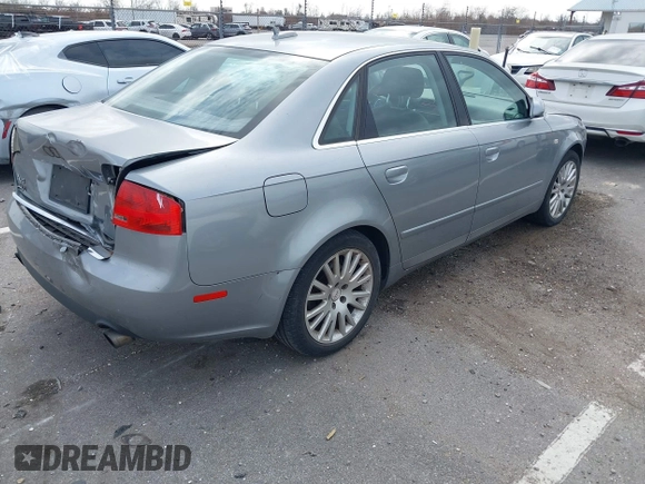 2006 Audi A4 2.0T with VIN WAUAF78E96A237386, listed as a IAAI auction lot 41464490 with 130,305 mi miles and . Bid and sale history available at DreamBid. Image 4.