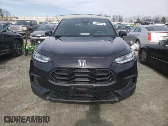 2024 Honda HR-V Sport z VIN 3CZRZ1H52RM702201, wystawiony jako Copart lot #45372645 z przebiegiem 23 284 mil mil oraz Szkoda całkowita • Salvage title. Historia ofert i sprzedaży dostępna na DreamBid. Obrazek 5.