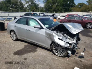 2014 Cadillac CTS Performance RWD with VIN 1G6AS5S35E0177365, listed as a Copart auction lot 68710594 with Not Provided miles and Salvage Title. Bid and sale history available at DreamBid. Image 4.