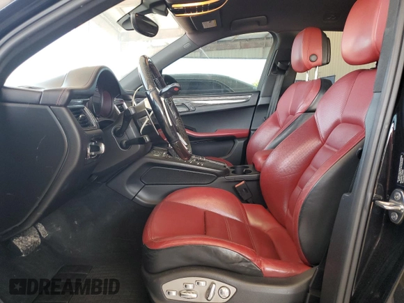 2015 Porsche Macan S z VIN WP1AB2A53FLB69858, wystawiony jako Copart lot #57296665 z przebiegiem 131 120 mil mil oraz Szkoda całkowita • Salvage title. Historia ofert i sprzedaży dostępna na DreamBid. Obrazek 7.