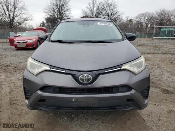 2017 Toyota RAV4 LE with VIN 2T3BFREV3HW635205, listed as a Copart auction lot 85606904 with 321,776 mi miles and Salvage Title. Bid and sale history available at carsss.com. Image 5.