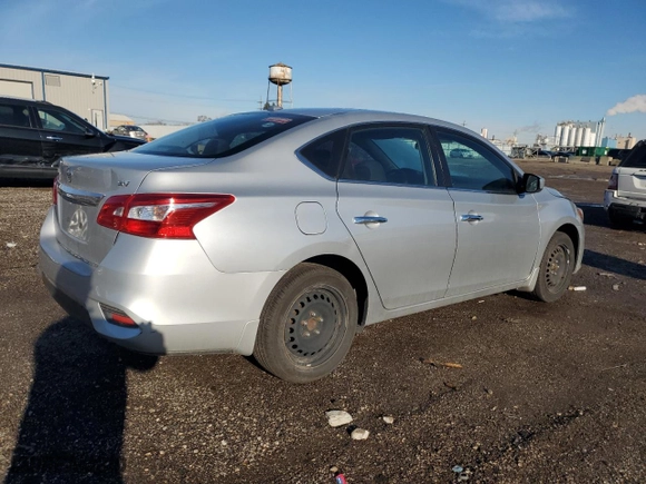 2017 Nissan Sentra S with VIN 3N1AB7AP6HY406582, listed as a Copart auction lot 49234725 with NaN miles and Salvage Title. Bid and sale history available at carsss.com. Image 3.