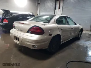 2003 Pontiac Grand Am SE with VIN 1G2NE52F43C102253, listed as a Copart auction lot 76553164 with 98,260 mi miles and Salvage Title. Bid and sale history available at carsss.com. Image 3.
