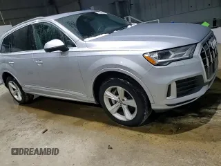2020 Audi Q7 Premium Plus with VIN WA1LJAF71LD013450, listed as a Copart auction lot 44107015 with 74,335 mi miles and Salvage title. Bid and sale history available at DreamBid. Image 14.