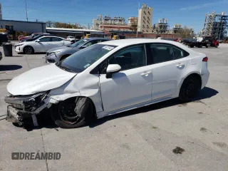 2020 Toyota Corolla L with VIN 5YFDPRAE1LP144226, listed as a Copart auction lot 49531845 with 28,537 mi miles and Salvage Title. Bid and sale history available at carsss.com. Image 1.