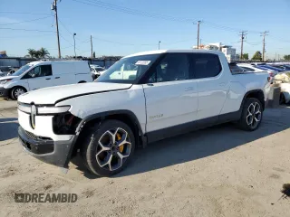 2022 Rivian R1T Adventure Package with VIN 7FCTGAAA9NN014280, listed as a Copart auction lot 49723355 with 0 mi miles and Salvage Title. Bid and sale history available at carsss.com. Image 1.