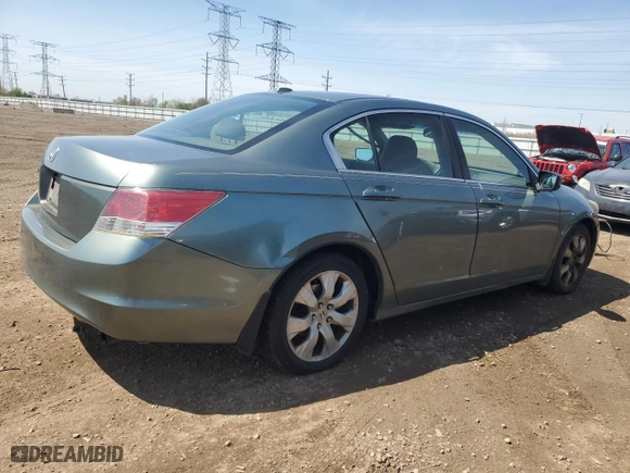 2009 Honda Accord Sdn EX-L with VIN 1HGCP26809A080328, listed as a Copart auction lot 53789275 with 259,287 mi miles and Clean Title. Bid and sale history available at carsss.com. Image 3.