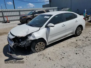 2018 Kia Rio S with VIN 3KPA24AB7JE066124, listed as a Copart auction lot 51906155 with 90,817 mi miles and Salvage Title. Bid and sale history available at carsss.com. Image 1.