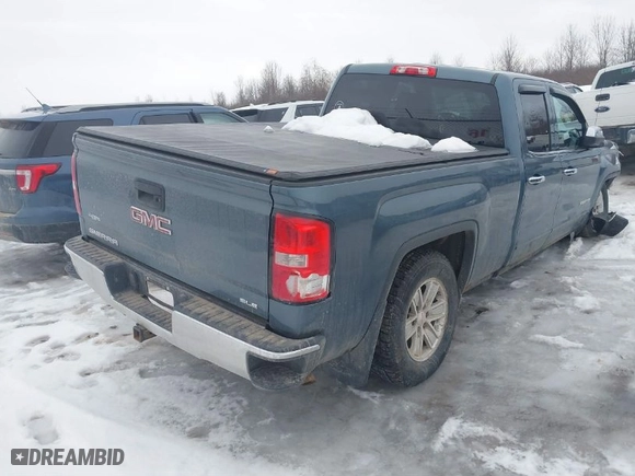 2014 GMC Sierra 1500 SLE with VIN 1GTV2UEH1EZ166326, listed as a IAAI auction lot 41555559 with 75,717 mi miles. Bid and sale history available at carsss.com. Image 4.