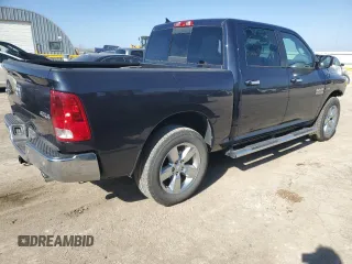 2016 Ram 1500 Big Horn with VIN 1C6RR7LT5GS249511, listed as a Copart auction lot 51928535 with 99,937 mi miles and Salvage title. Bid and sale history available at DreamBid. Image 3.