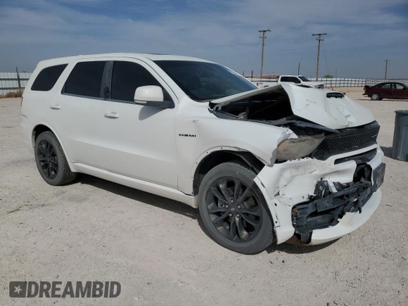 2020 Dodge Durango R/T with VIN 1C4SDJCT2LC119938, listed as a Copart auction lot 50194035 with 69,754 mi miles and Salvage title. Bid and sale history available at DreamBid. Image 4.