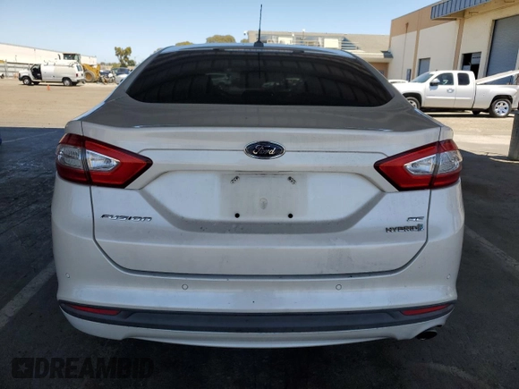 2013 Ford Fusion SE Hybrid with VIN 3FA6P0LU1DR192576, listed as a Copart auction lot 58025775 with 152,155 mi miles and Salvage title. Bid and sale history available at DreamBid. Image 6.