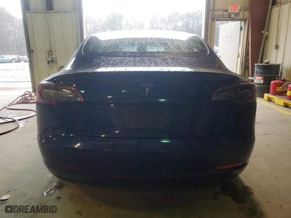 2023 Tesla Model 3 with VIN 5YJ3E1EA4PF588163, listed as a Copart auction lot 88884335 with 14,537 mi miles and Salvage Title. Bid and sale history available at carsss.com. Image 6.