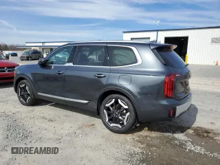 2024 Kia Telluride S with VIN 5XYP64GC2RG551607, listed as a Copart auction lot 45722785 with 6,822 mi miles and Salvage Title. Bid and sale history available at carsss.com. Image 2.