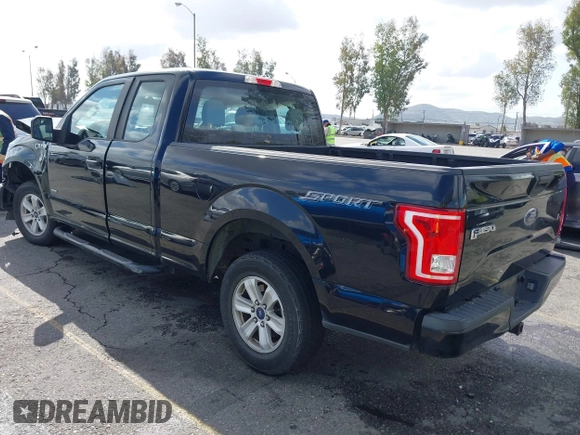 2017 Ford F-150 XL with VIN 1FTEX1CP3HKC18840, listed as a IAAI auction lot 41929464 with 1 mi miles. Bid and sale history available at carsss.com. Image 3.