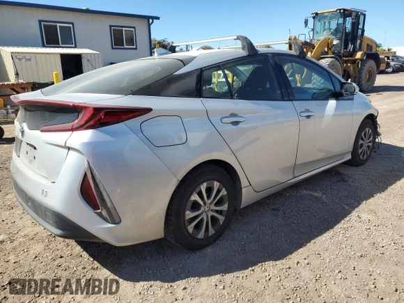 2020 Toyota Prius LE z VIN JTDKARFP4L3124967, wystawiony jako Copart lot #85278224 z przebiegiem 80 842 mil mil oraz Szkoda całkowita • Salvage title. Historia ofert i sprzedaży dostępna na DreamBid. Obrazek 3.