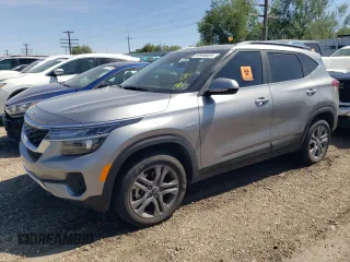 2023 Kia Seltos S with VIN KNDEUCAAXP7452610, listed as a Copart auction lot 58968025 with 8,302 mi miles and Salvage title. Bid and sale history available at DreamBid. Image 1.