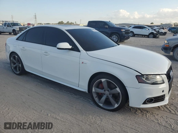 2012 Audi S4 Prestige with VIN WAUKGAFL8CA030709, listed as a Copart auction lot 77895414 with 165,805 mi miles and Clean Title. Bid and sale history available at carsss.com. Image 4.