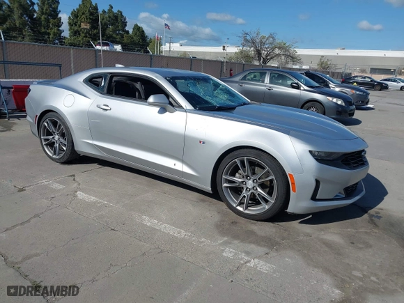 2019 Chevrolet Camaro 1LT with VIN 1G1FB1RS5K0123710, listed as a IAAI auction lot 41953961 with 78,972 mi miles. Bid and sale history available at carsss.com. Image 1.