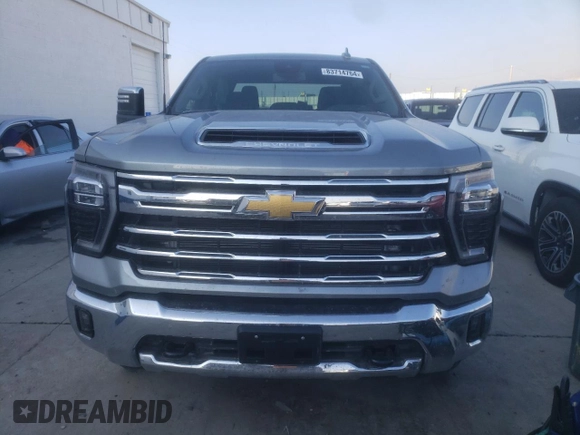 2024 Chevrolet Silverado 3500HD LTZ with VIN 2GC4YUEYXR1174613, listed as a Copart auction lot 83714764 with 7,123 mi miles and Salvage Title. Bid and sale history available at carsss.com. Image 5.