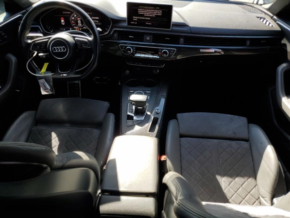 2018 Audi S5 Sportback Prestige with VIN WAUC4CF54JA065495, listed as a Copart auction lot 45535215 with NaN miles and Salvage Title. Bid and sale history available at carsss.com. Image 8.