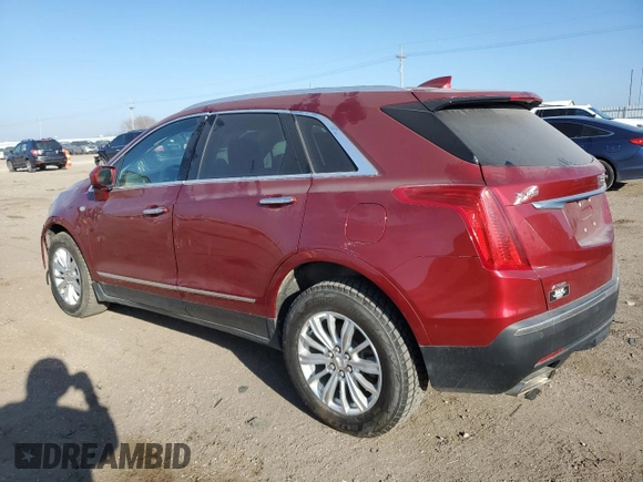 2019 Cadillac XT5 Luxury AWD with VIN 1GYKNDRS7KZ171794, listed as a Copart auction lot 83385654 with 52,229 mi miles and Salvage Title. Bid and sale history available at carsss.com. Image 2.