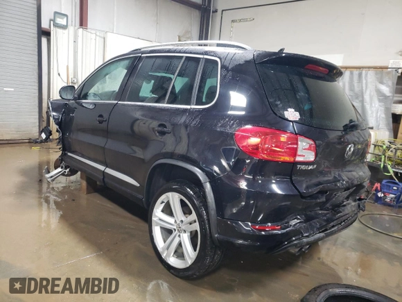 2016 Volkswagen Tiguan R-Line with VIN WVGBV7AX8GW609256, listed as a Copart auction lot 85888204 with 93,165 mi miles and Salvage Title. Bid and sale history available at DreamBid. Image 2.