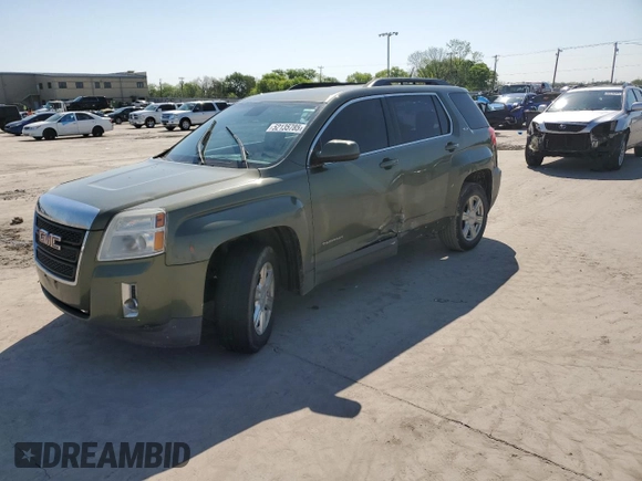 2015 GMC Terrain SLE with VIN 2GKALREK0F6143786, listed as a Copart auction lot 52135785 with 0 mi miles and Salvage Title. Bid and sale history available at carsss.com. Image 1.