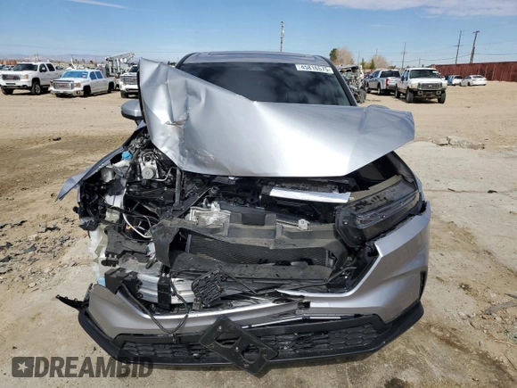 2024 Honda CR-V EX-L with VIN 7FARS3H78RE004224, listed as a Copart auction lot 45816575 with 15,195 mi miles and Salvage Title. Bid and sale history available at DreamBid. Image 5.
